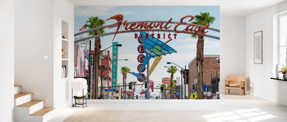 輸入壁紙 カスタム壁紙 PHOTOWALL / Vegas Fremont District (e334231)