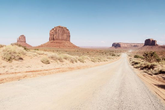 輸入壁紙 カスタム壁紙 PHOTOWALL / Arizona Desert Road (e334324)