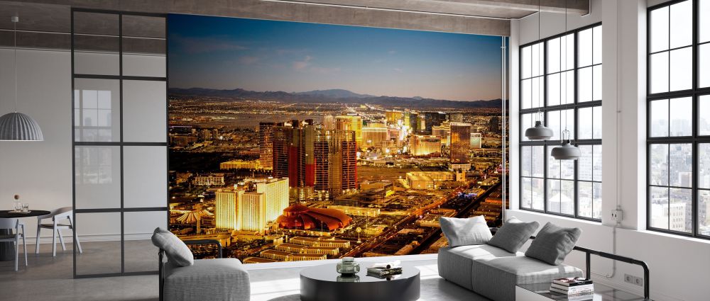 輸入壁紙 カスタム壁紙 PHOTOWALL / Vegas Cityscape (e334369)