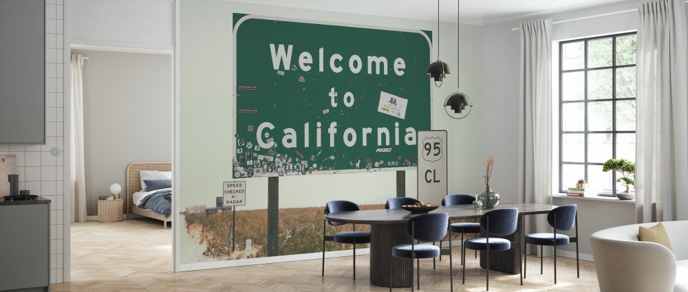 輸入壁紙 カスタム壁紙 PHOTOWALL / Welcome to California (e334372)