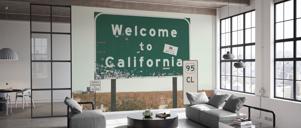 輸入壁紙 カスタム壁紙 PHOTOWALL / Welcome to California (e334372)