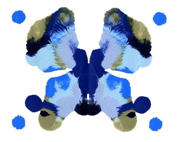 輸入壁紙 カスタム壁紙 PHOTOWALL / Rorschach Mariposa II (e336623)