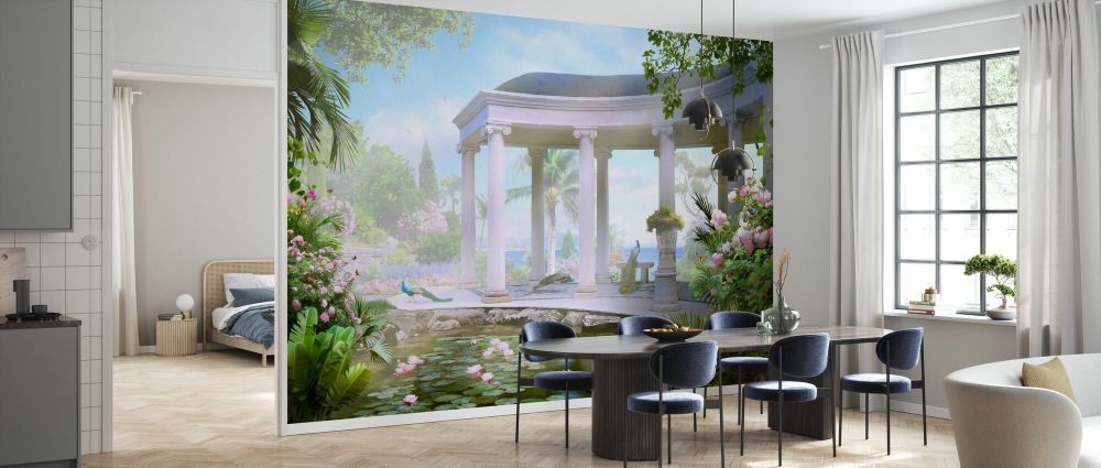 輸入壁紙 カスタム壁紙 PHOTOWALL / Pillars and Blossoms (e337172)