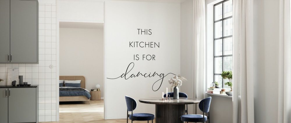 輸入壁紙 カスタム壁紙 PHOTOWALL / This Kitchen is for Dancing (e84189)