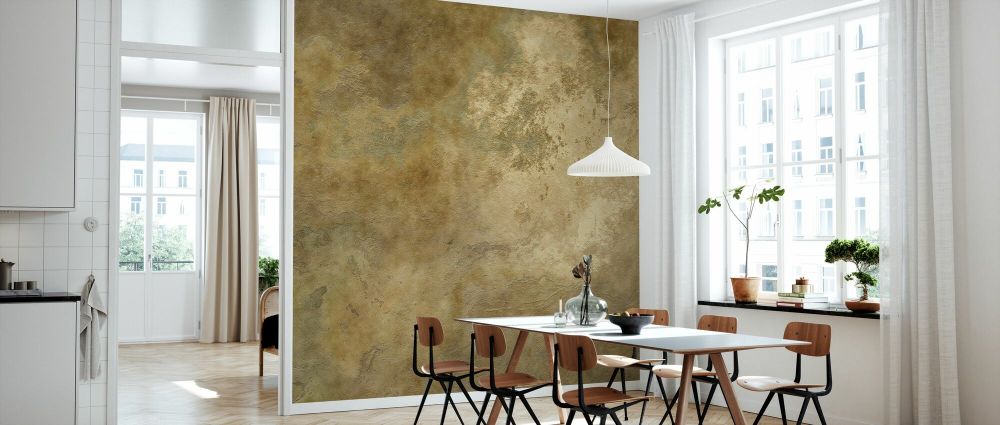 輸入壁紙 カスタム壁紙 PHOTOWALL / Faux Finnish Gold Impasto (e85332)