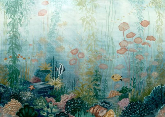 輸入壁紙 カスタム壁紙 PHOTOWALL / Underwater Sea Life (e85572)