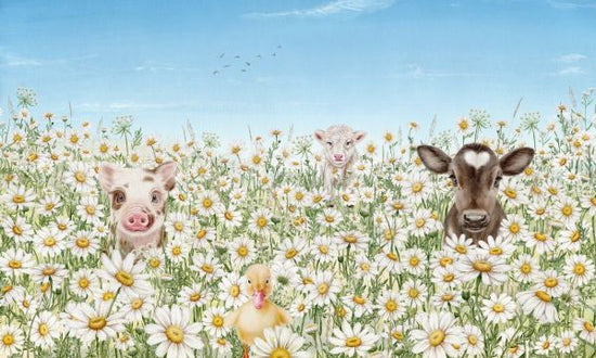 輸入壁紙 カスタム壁紙 PHOTOWALL / Farm Animals (e85801)