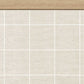【サンプル】はがせる壁紙 シールタイプ SLOW TiME ローワーウォールシート Lower wall sheet ファブリックチェック　ホワイト　TST-LWS24