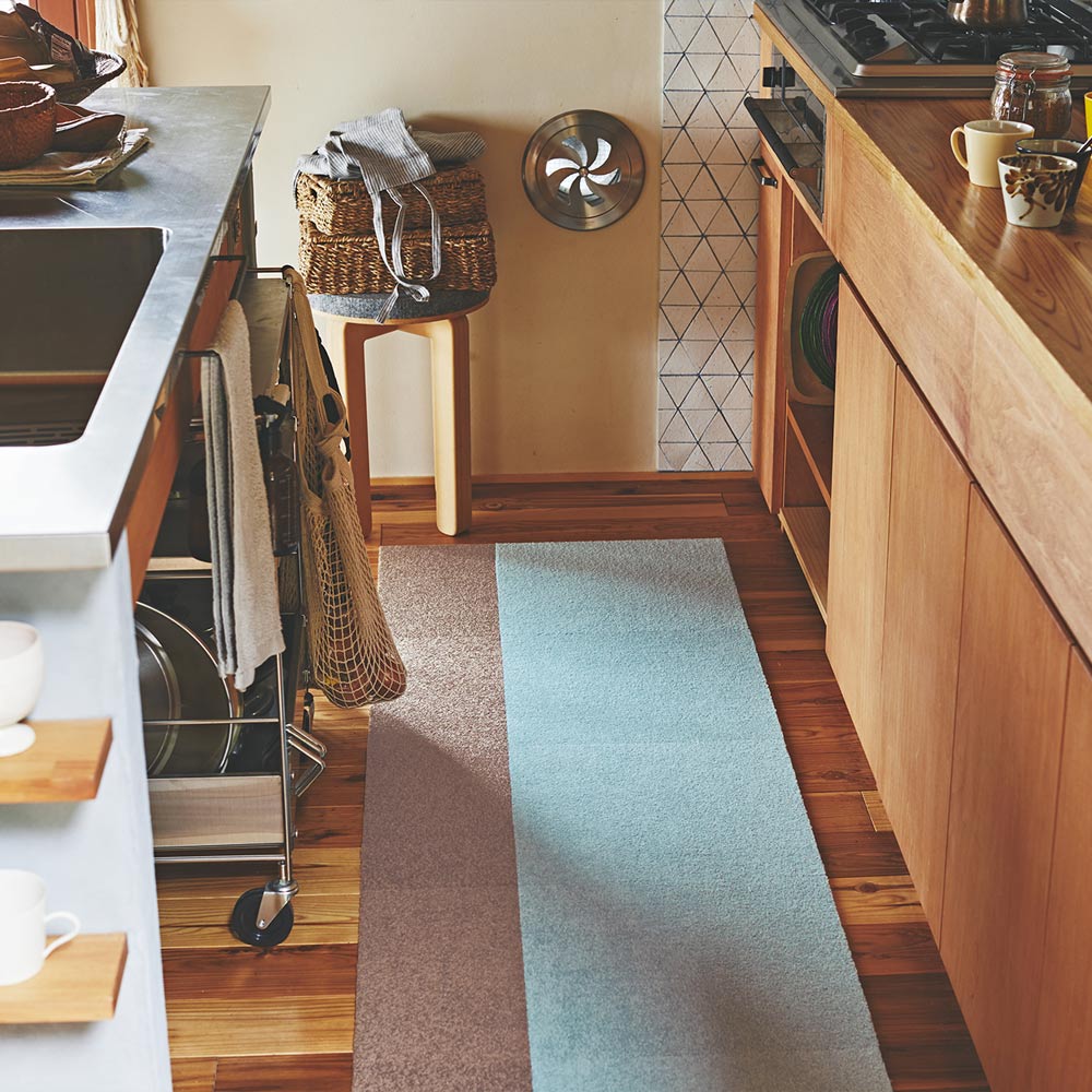 洗えるタイルカーペット 東リ ファブリックフロア アタック270 キャンバスファイン 【1枚単位で販売】 AK2715 スカイ 吸着タイプ 床暖房対応