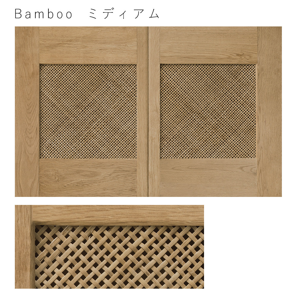 ふすまリメイクシート ふすま紙のりなしタイプ 天袋サイズ Bamboo ミディアム (約60cm×94cm)