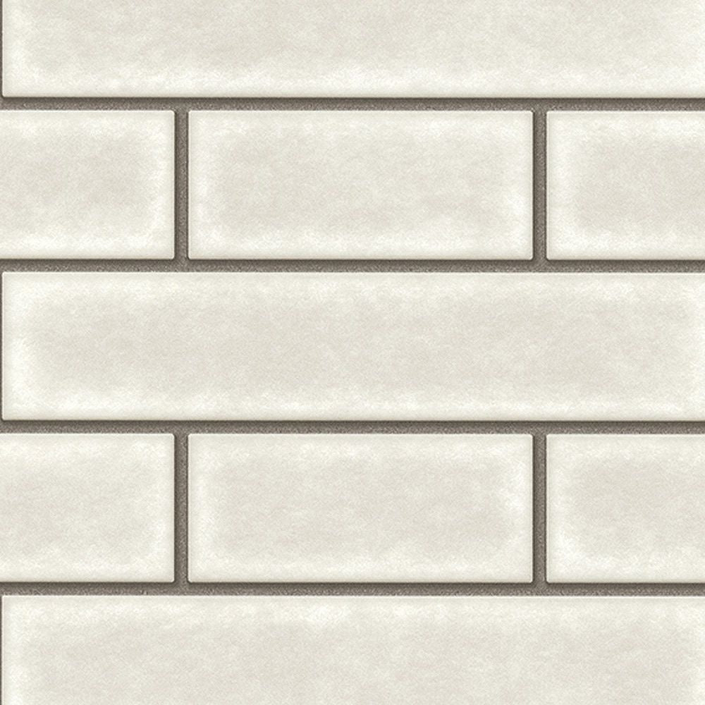 生のり付き【10m+施工道具セット】国産壁紙 クロス / シンコール / タイル柄 BA-7225