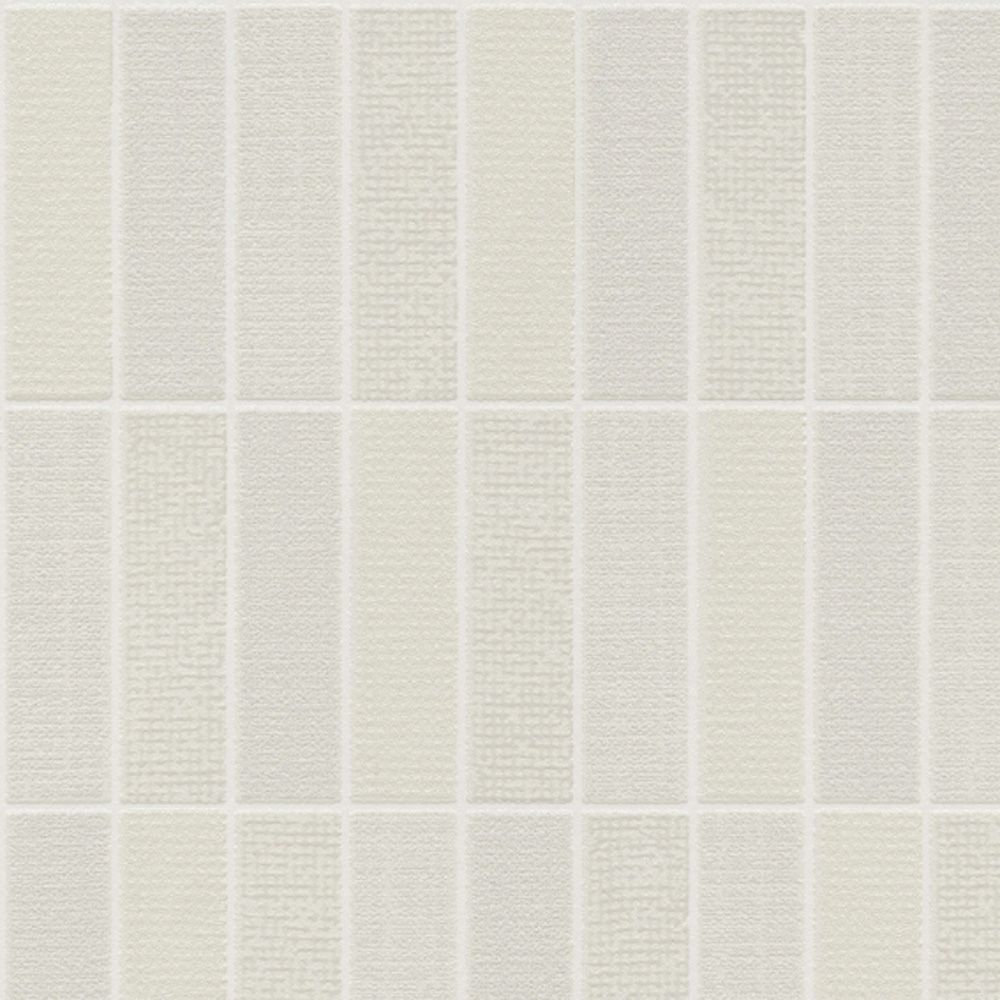 生のり付き【15m+施工道具セット】国産壁紙 クロス / シンコール / タイル柄 BA-7249