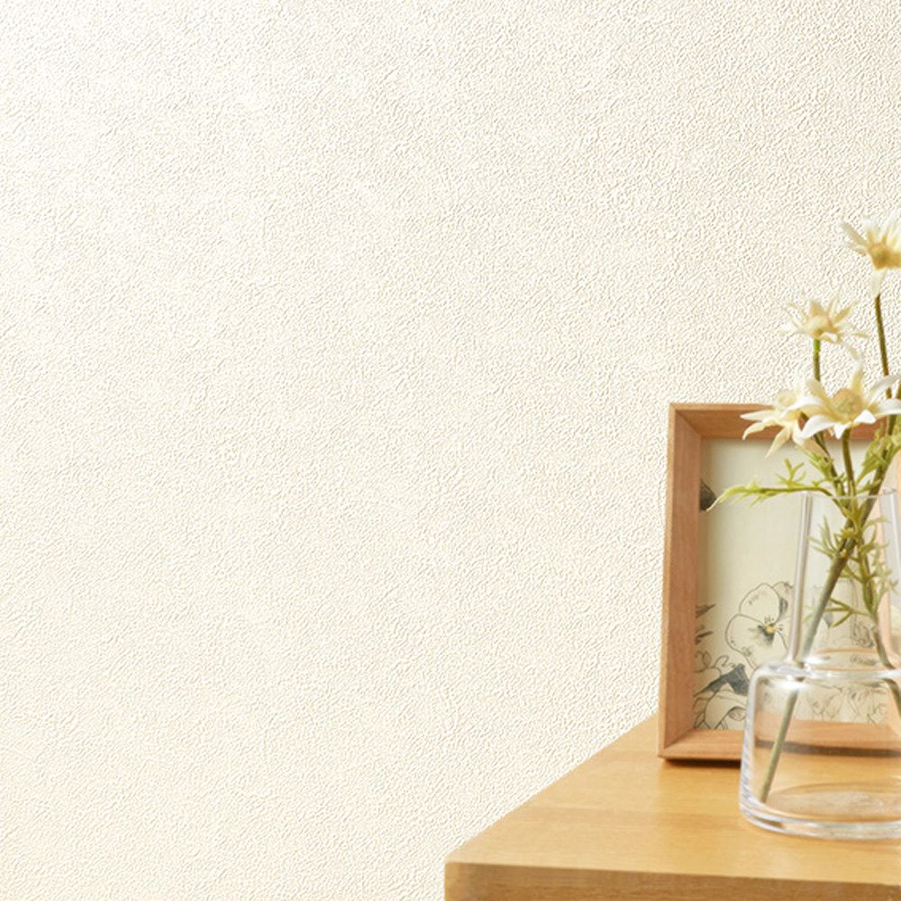 BB-2025 壁紙 のり付き クロス / シンコール / ベスト ホワイトの無地【15m+施工道具セット】