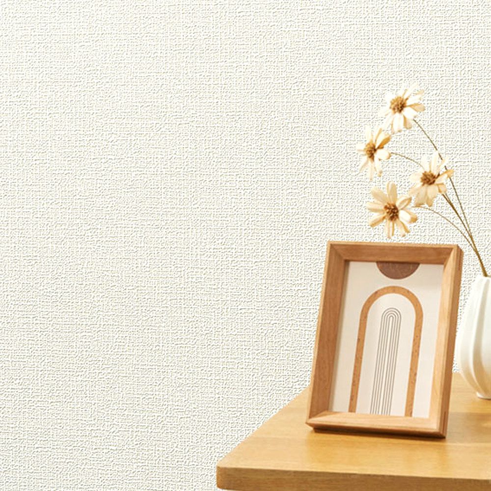 BB-2064 BA-7043 壁紙 のりなし クロス / シンコール / ベスト ホワイトの無地【サンプル】