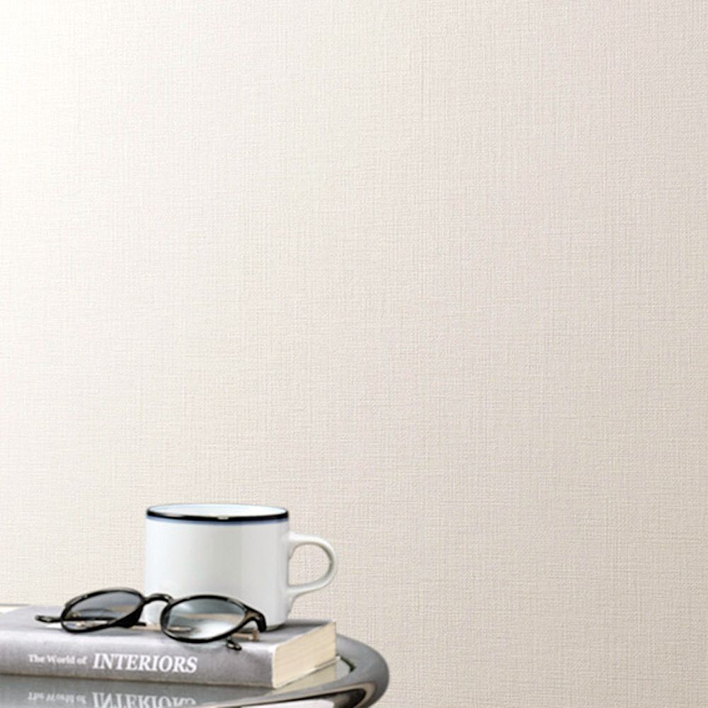 BB-2081 壁紙 のり付き クロス / シンコール / ベスト ベージュの無地【30m+施工道具セット】