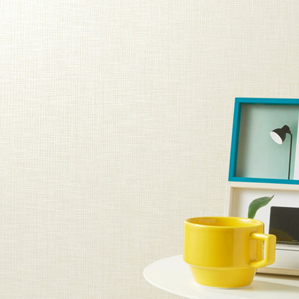 BB-2113 壁紙 のり付き クロス / シンコール / ベスト ベージュの無地【30mパック】