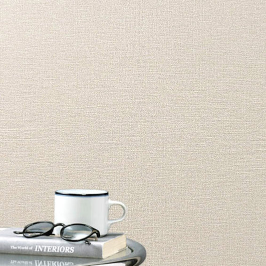 BB-2145 壁紙 のり付き クロス / シンコール / ベスト ベージュの無地【30m+施工道具セット】
