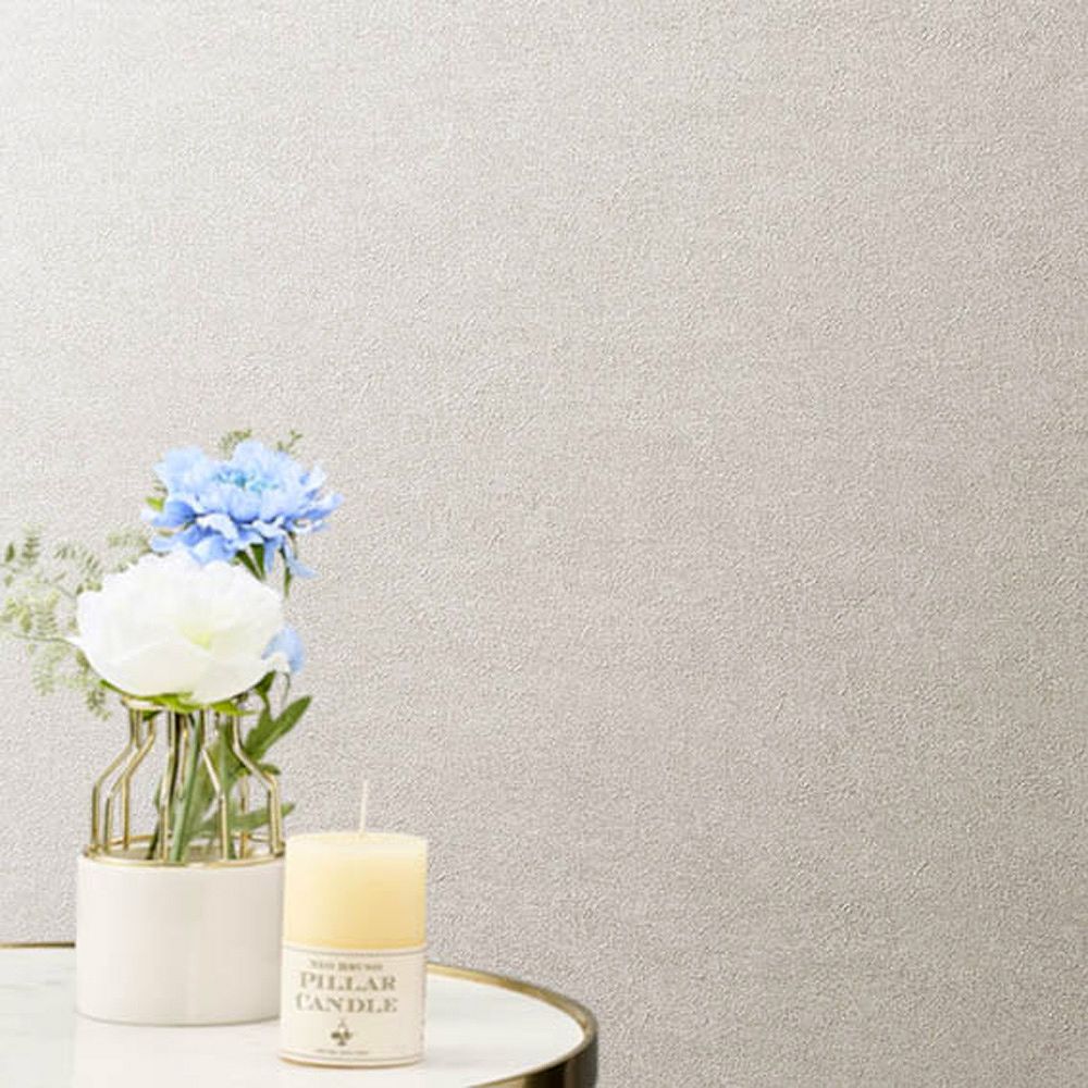 BB-2165 壁紙 のりなし クロス / シンコール / ベスト グレーの無地【1m単位切り売り】