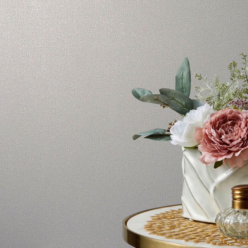 BB-2168 BA-7309 壁紙 のりなし クロス / シンコール / ベスト グレーの無地【50m巻】