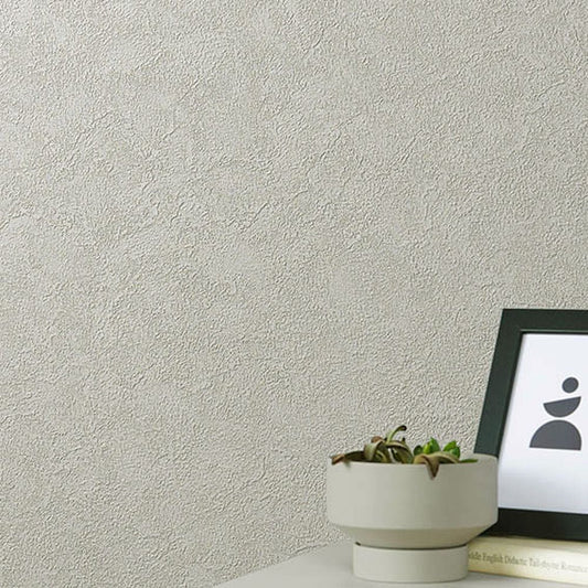 BB-2174 壁紙 のり付き クロス / シンコール / ベスト グレーの無地【10m+施工道具セット】