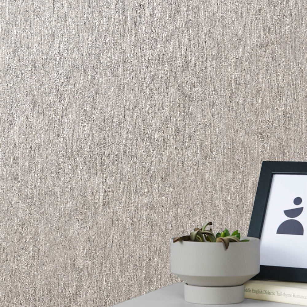 BB-2185 壁紙 のり付き クロス / シンコール / ベスト グレーの無地【15mパック】