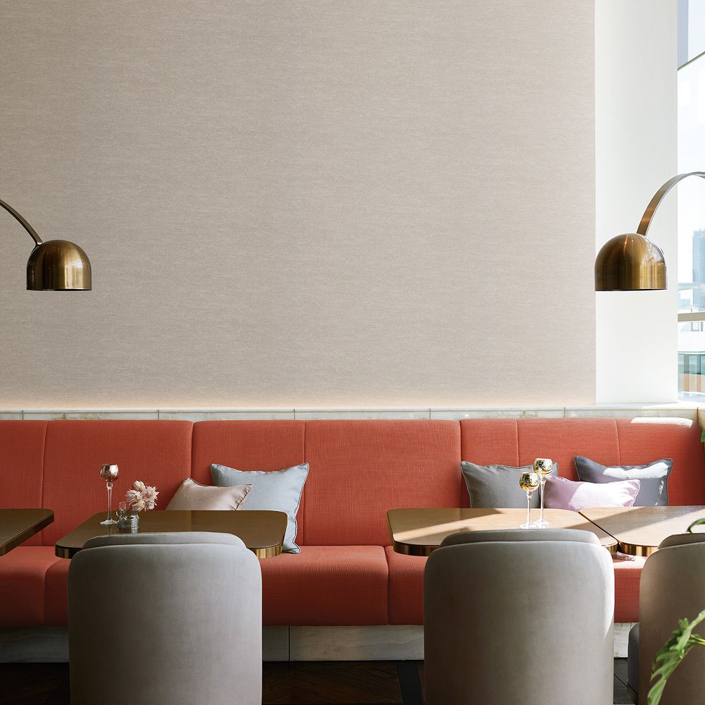 BB-2208 壁紙 のりなし クロス / シンコール / ベスト ベージュの無地【1m単位切り売り】