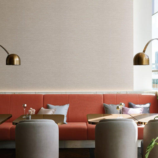 BB-2208 壁紙 のりなし クロス / シンコール / ベスト ベージュの無地【50m巻】