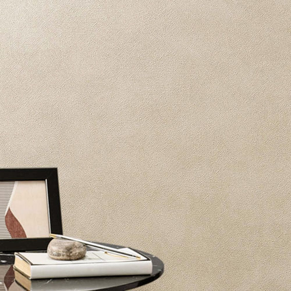 BB-2213 壁紙 のりなし クロス / シンコール / ベスト ベージュの無地【50m巻】