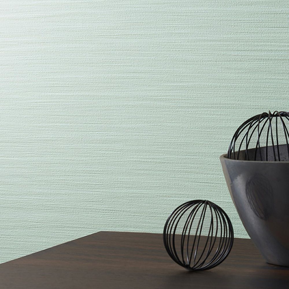 BB-2293 壁紙 のり付き クロス / シンコール / ベスト グリーンの無地【15mパック】