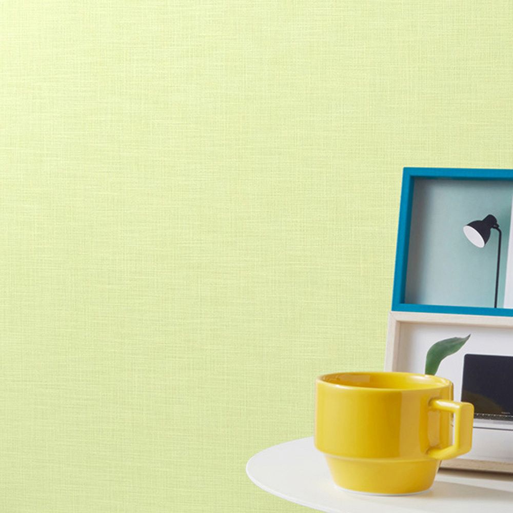 BB-2309 壁紙 のりなし クロス / シンコール / ベスト グリーンの無地【50m巻】