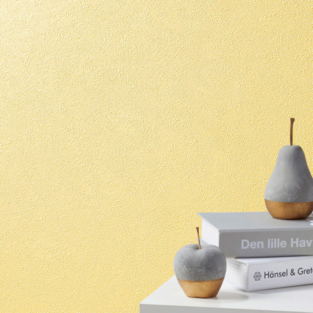 BB-2329 壁紙 のり付き クロス / シンコール / ベスト イエローの無地【15mパック】