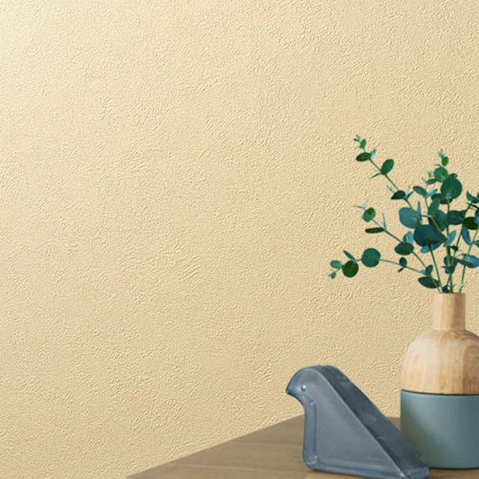 BB-2333 BA-7031 壁紙 のりなし クロス / シンコール / ベスト イエローの無地【50m巻】