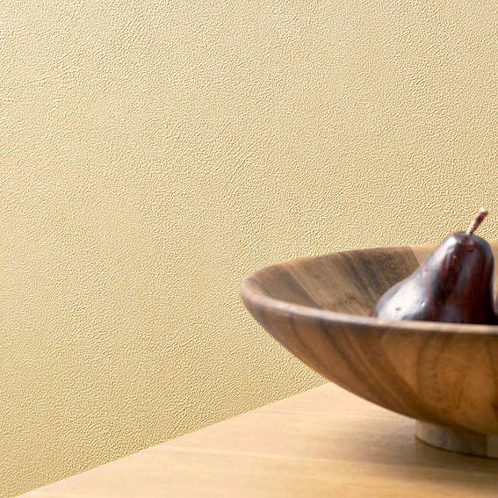 BB-2337 壁紙 のり付き クロス / シンコール / ベスト イエローの無地【30m+施工道具セット】