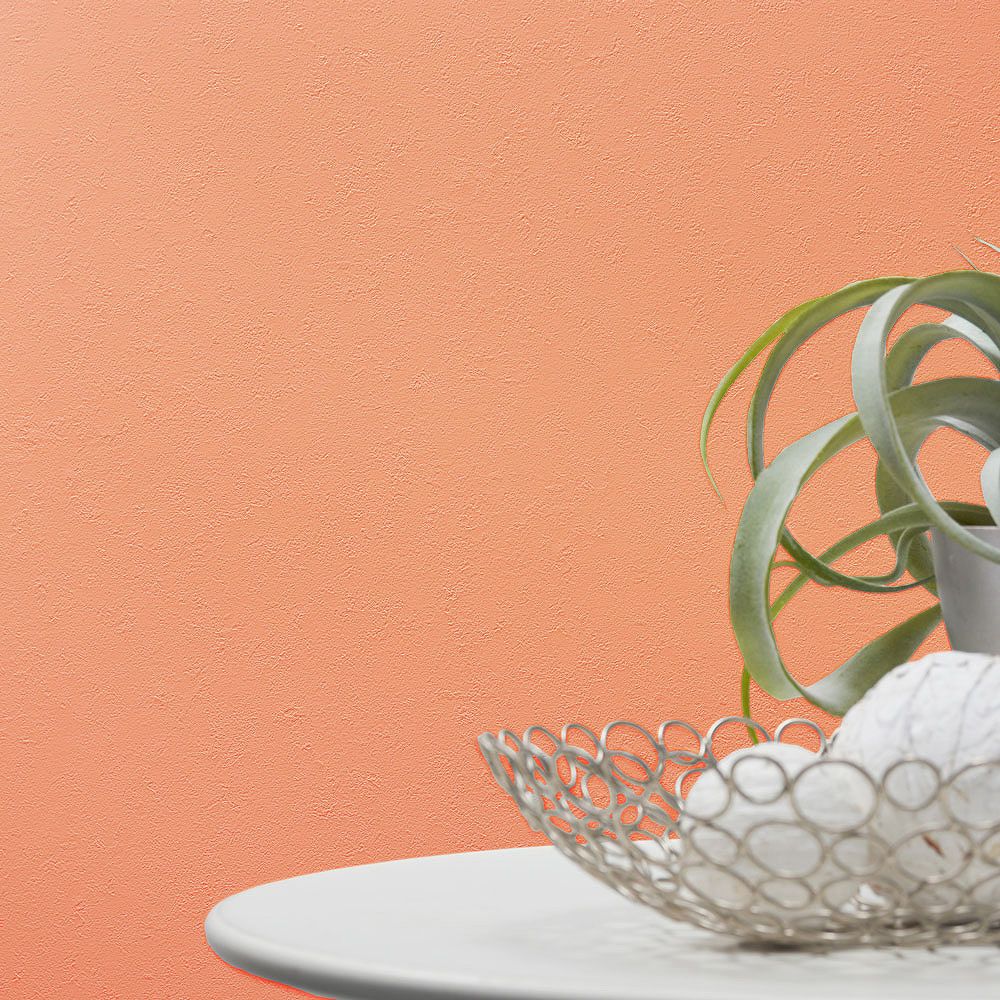 BB-2348 壁紙 のり付き クロス / シンコール / ベスト オレンジの無地【30mパック】