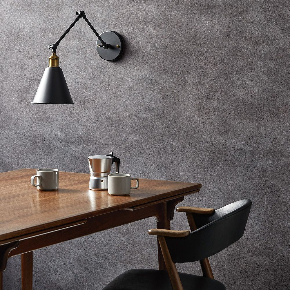 BB-2416 壁紙 のりなし クロス / シンコール / ベスト グレーの無地【サンプル】