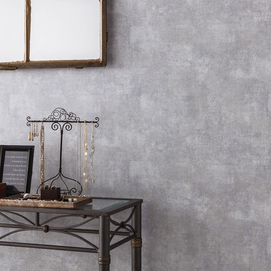 BB-2420 BA-7236 壁紙 のりなし クロス / シンコール / ベスト グレーの無地【1m単位切り売り】