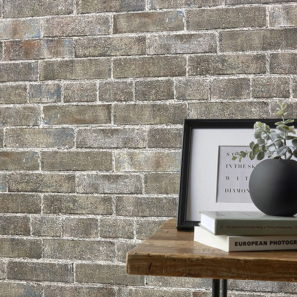 BB-2449 壁紙 のり付き クロス / シンコール / ベスト レンガ柄【10mパック】