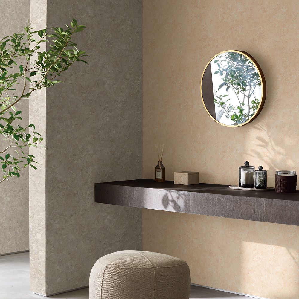 BB-2450 壁紙 のり付き クロス / シンコール / ベスト ベージュの無地【10m+施工道具セット】