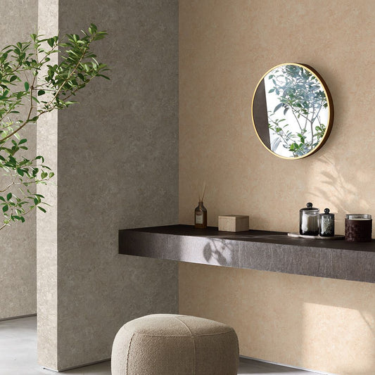 BB-2451 壁紙 のりなし クロス / シンコール / ベスト グレーの無地【50m巻】