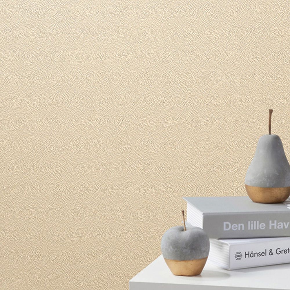 BB-2454 壁紙 のり付き クロス / シンコール / ベスト ベージュの無地【30m+施工道具セット】