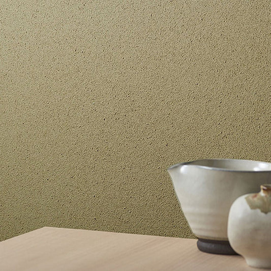 BB-2460 壁紙 のりなし クロス / シンコール / ベスト グリーンの無地【1m単位切り売り】