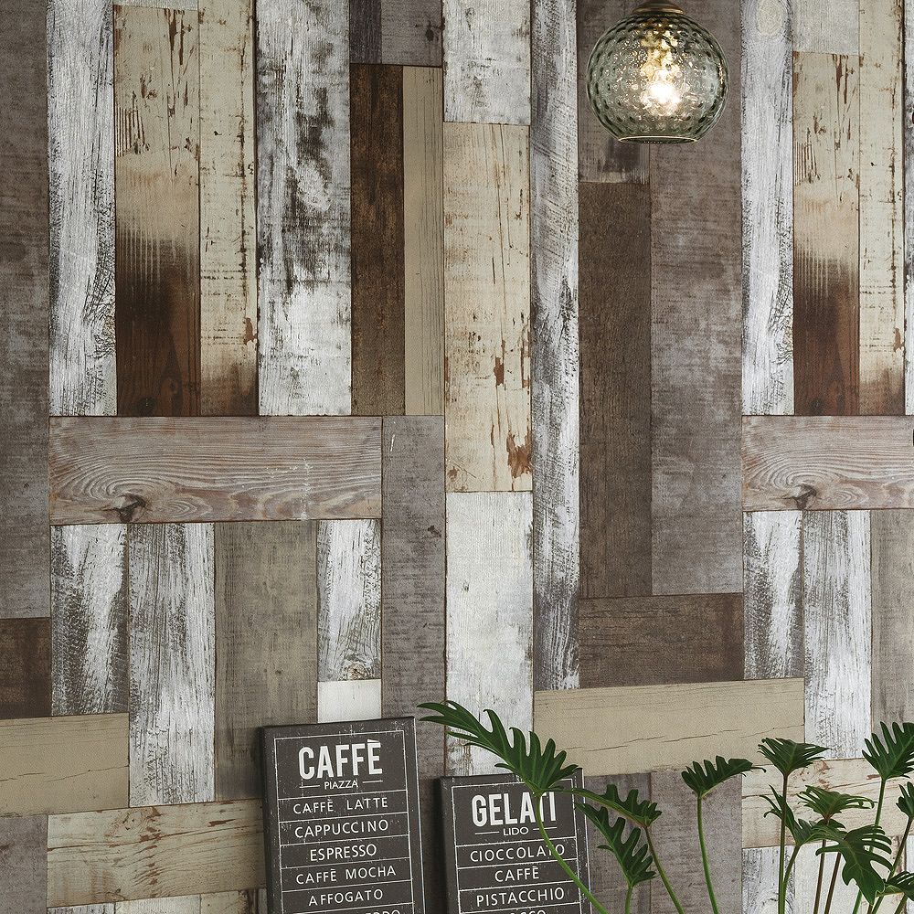 BB-2489 壁紙 のりなし クロス / シンコール / ベスト 木目【サンプル】