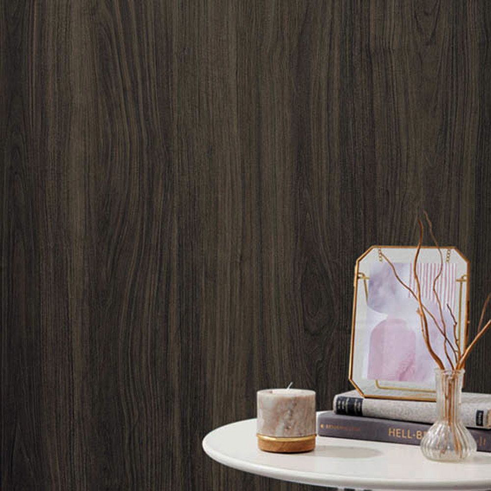 BB-2516 壁紙 のり付き クロス / シンコール / ベスト ダーク木目【10mパック】