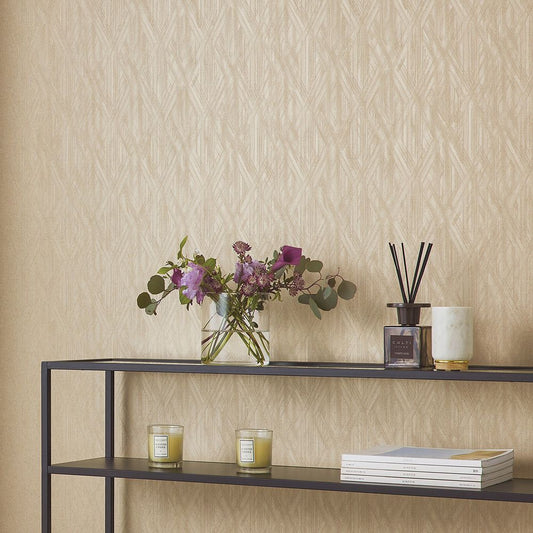 BB-2579 壁紙 のり付き クロス / シンコール / ベスト ベージュの無地【30m+施工道具セット】