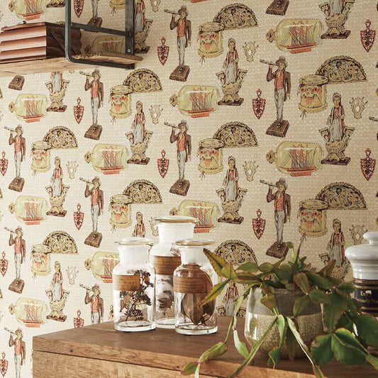 BB-2674 壁紙 のり付き クロス / シンコール / ベスト パターン柄【10m+施工道具セット】