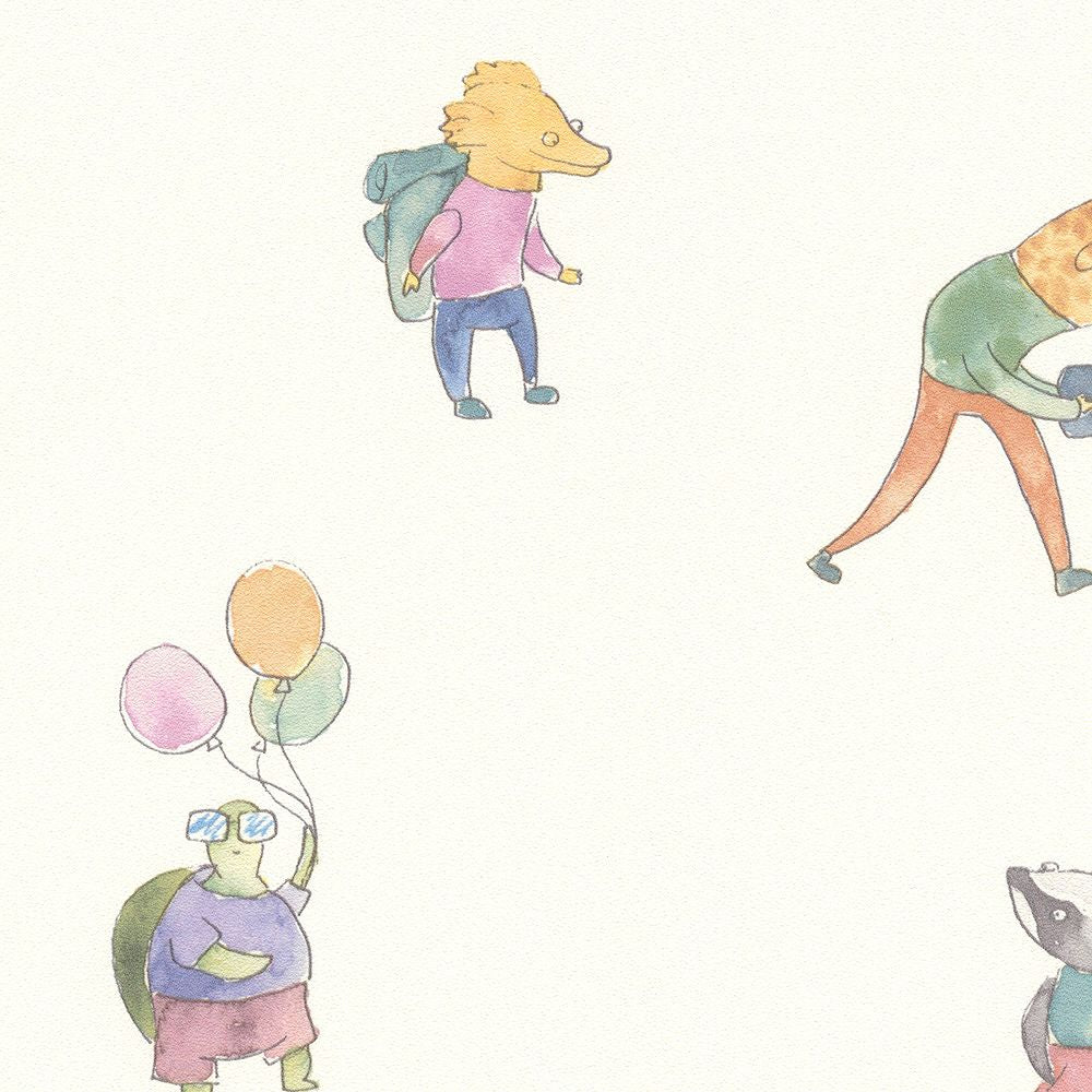 BB-2681 壁紙 のりなし クロス / シンコール / ベスト アニマル【50m巻】