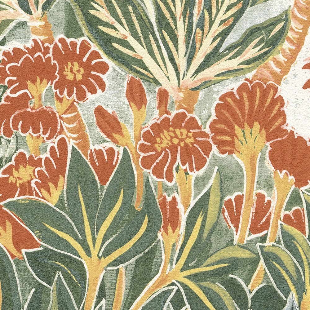 BB-2704 壁紙 のりなし クロス / シンコール / ベスト ボタニカル【50m巻】