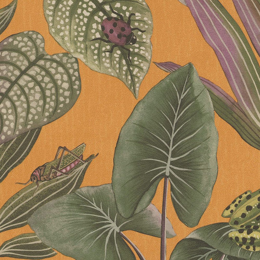 BB-2708 壁紙 のりなし クロス / シンコール / ベスト ボタニカル【サンプル】