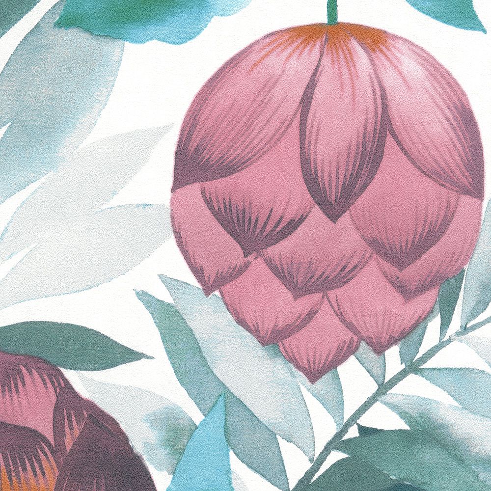 BB-2713 壁紙 のり付き クロス / シンコール / ベスト 花柄【15mパック】