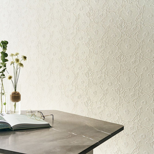 BB-2737 壁紙 のり付き クロス / シンコール / ベスト 花柄【15m+施工道具セット】